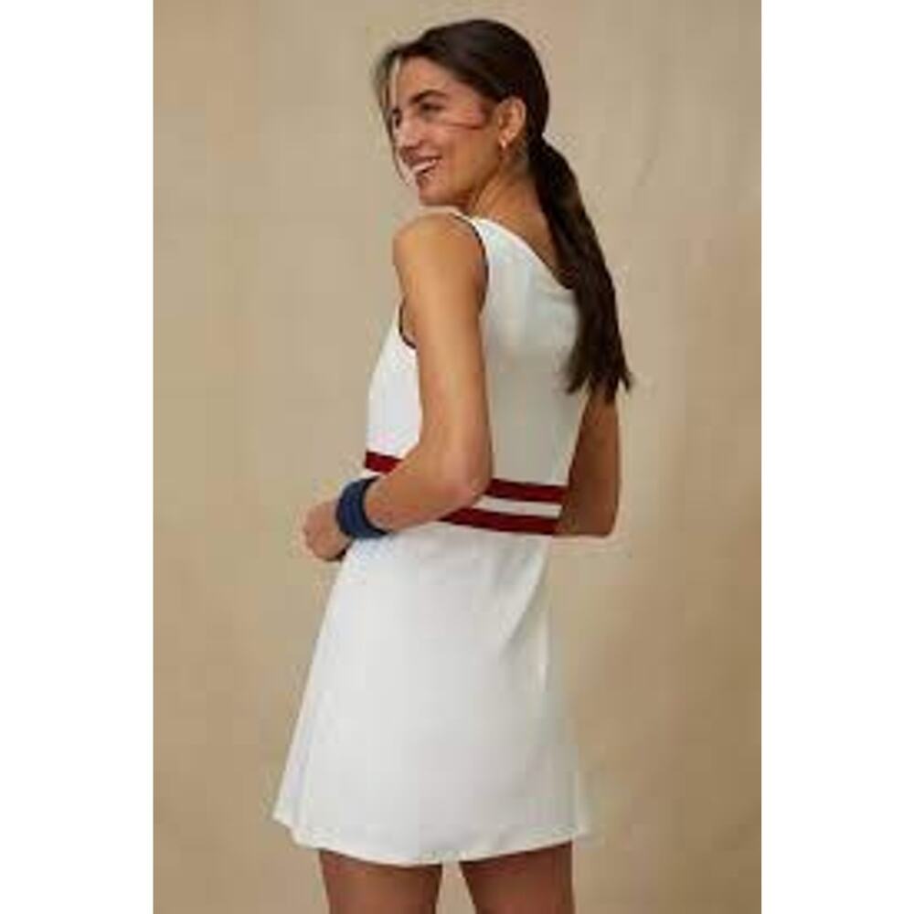 TUCKERNUCK SPORT Americana McKay Tennis Dress NWT M Retail $128 Tuckernuck - Picture 2 of 5